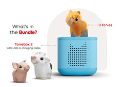 My First Tonies Farm Set Toniebox 2 Starter Set - Sky Blue