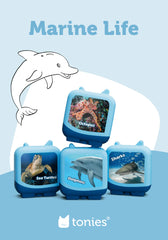 Marine Life Pocket Tonies - 4 Pack