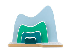 Large Tabletop Shelf: Mountain