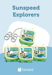 Sunspeed Explorers Pocket Tonies - 4 Pack