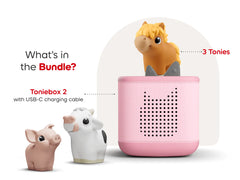 My First Tonies Farm Set Toniebox 2 Starter Set - Cloud Pink